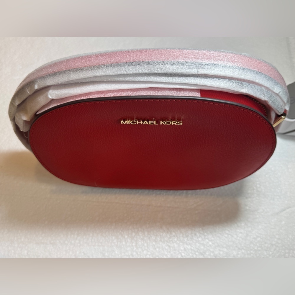 Michael Kors Red Cosmetic Bag - Picture 7 of 8